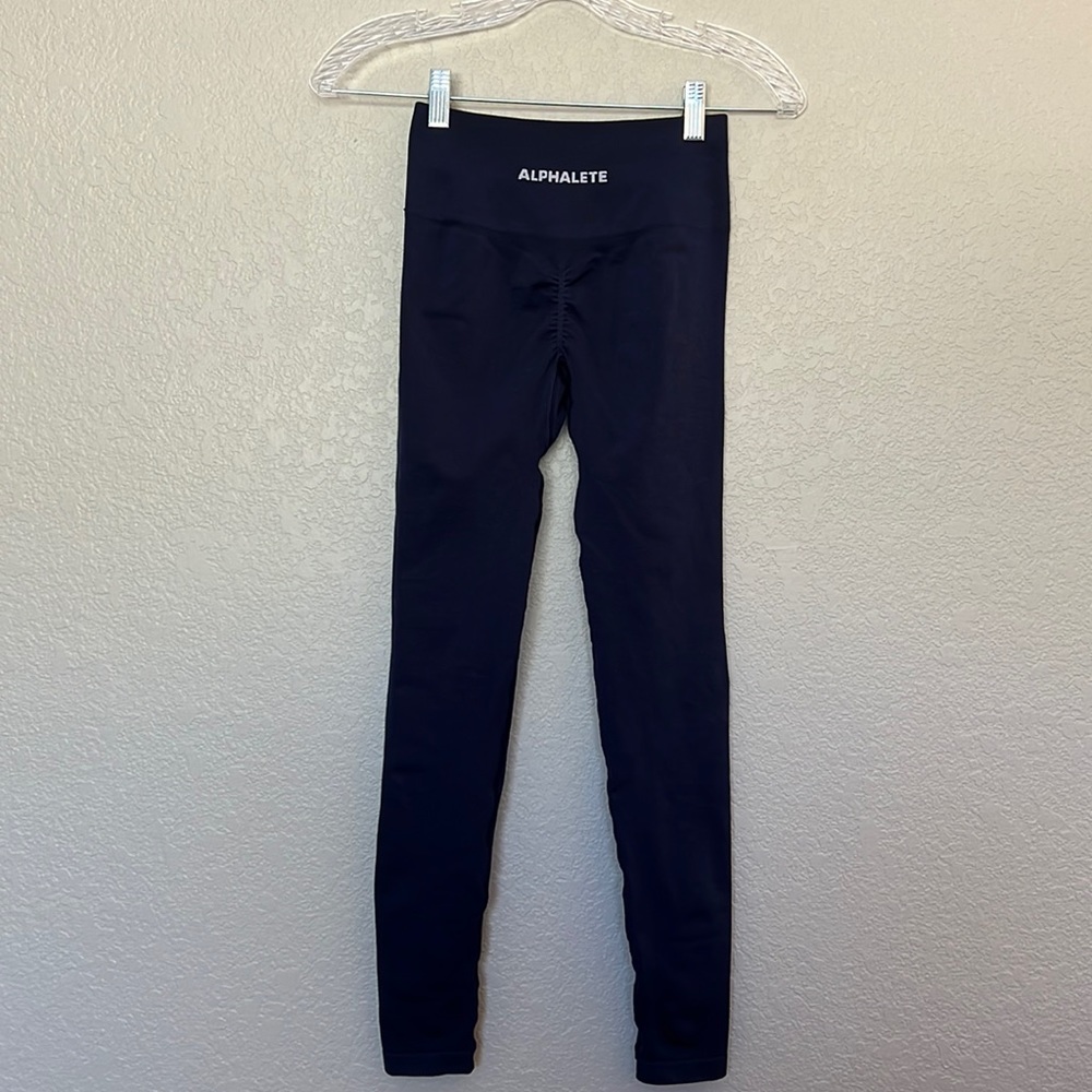 Alphalete Leggings - Navy